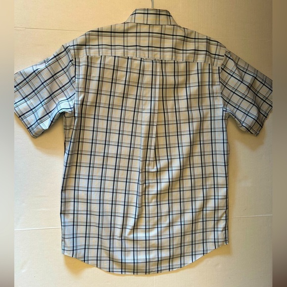 ORVIS Sporting Traditions plaid short sleeve button down collar shirt Sz-M B15 - Picture 5 of 10